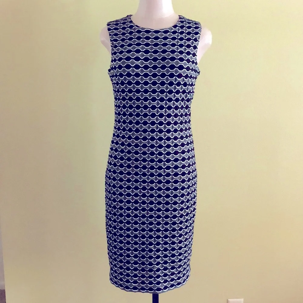 Calvin Klein Sleeveless Sheath Dress - Picture 3 of 6